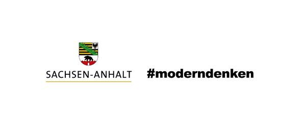 Logo modern denken Sachsen-Anhalt