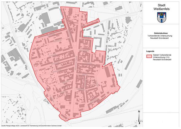 Plan Neustadt Gründerzeitviertel